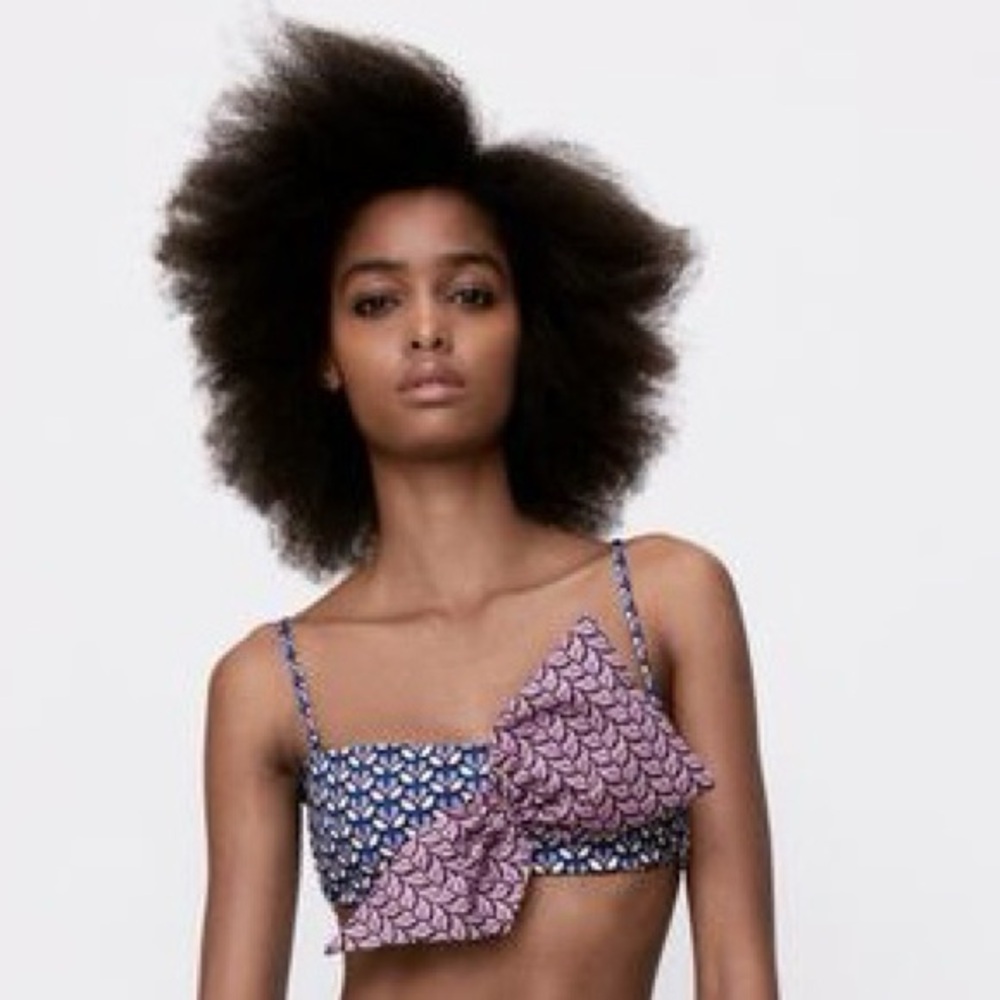 Zara bikini top size small